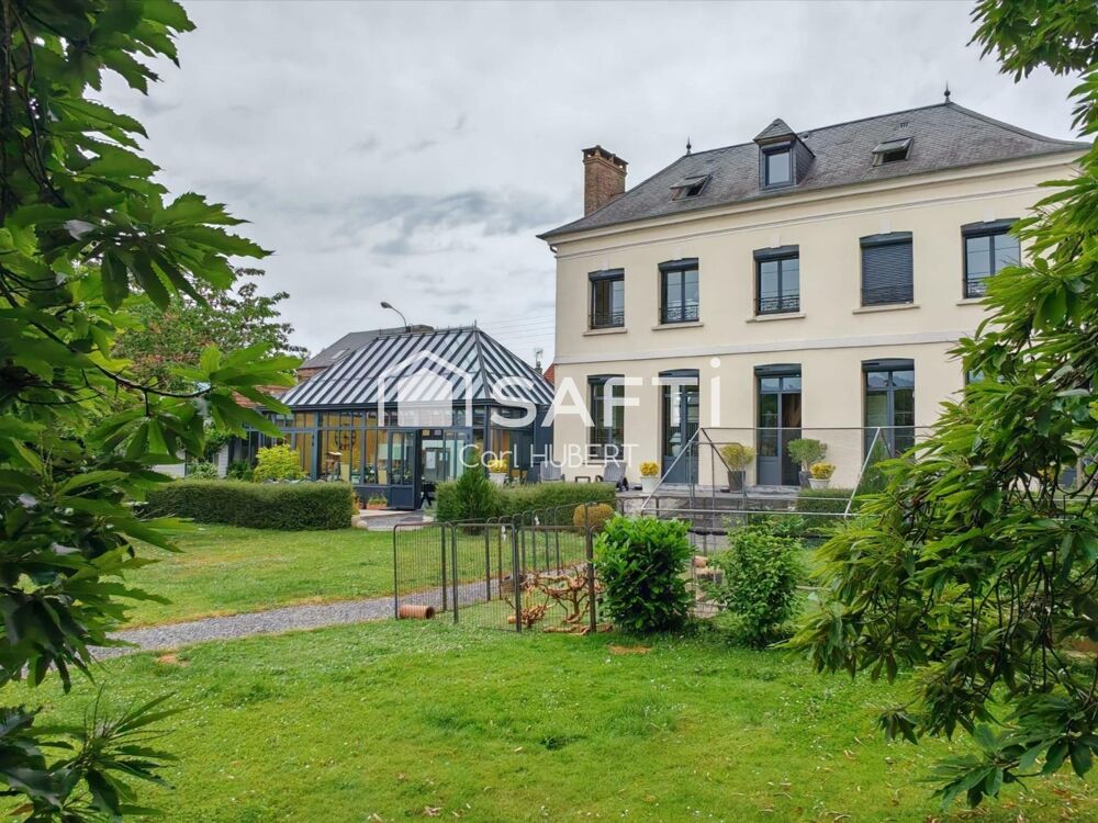 Propriété dexception  305 m² habitables  2 logements  11 garages  Terrain constructible  Abbeville