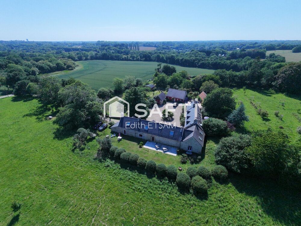 Vente Maison Propriété de caractère, dépendances, piscine et 4 hectares dans un cadre bucolique et idyllique Combrit