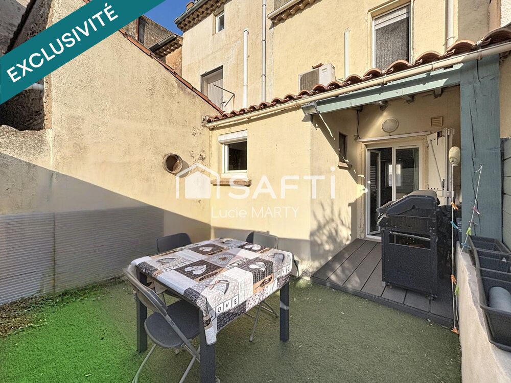 Maison de village avec terrasse, climatisation et aucun travaux à prévoir