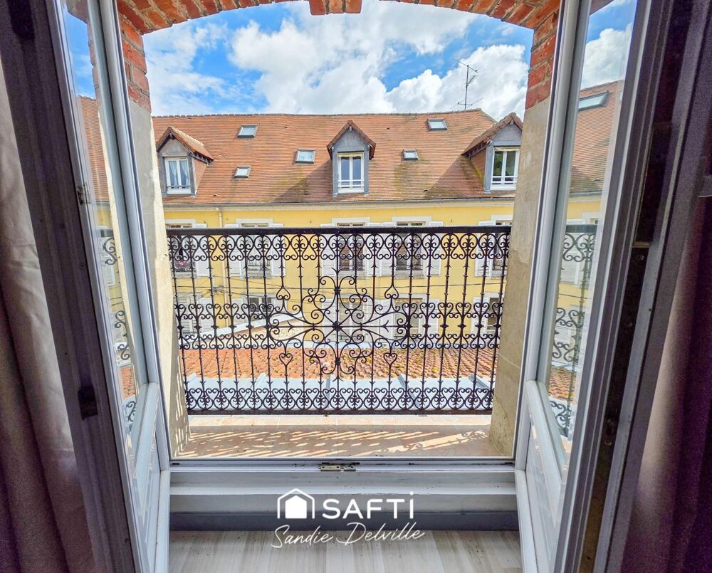 Appartement centre-ville 3p- 40m²- 2 ch- balcons
