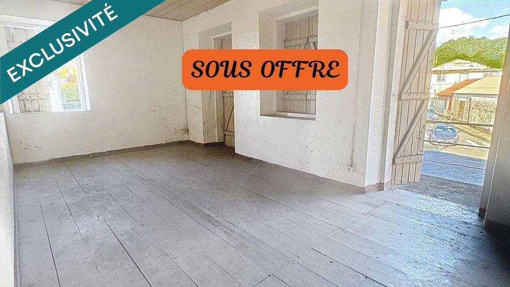Vente Immeuble SAINT-PIERRE – Immeuble de caractère  avec vue mer et Montagne Pelée – Nouveau prix ! Saint-pierre