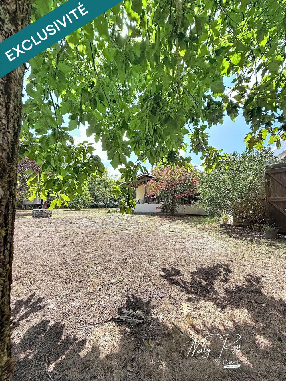 Maison sur une très jolie parcelle entourée de bois