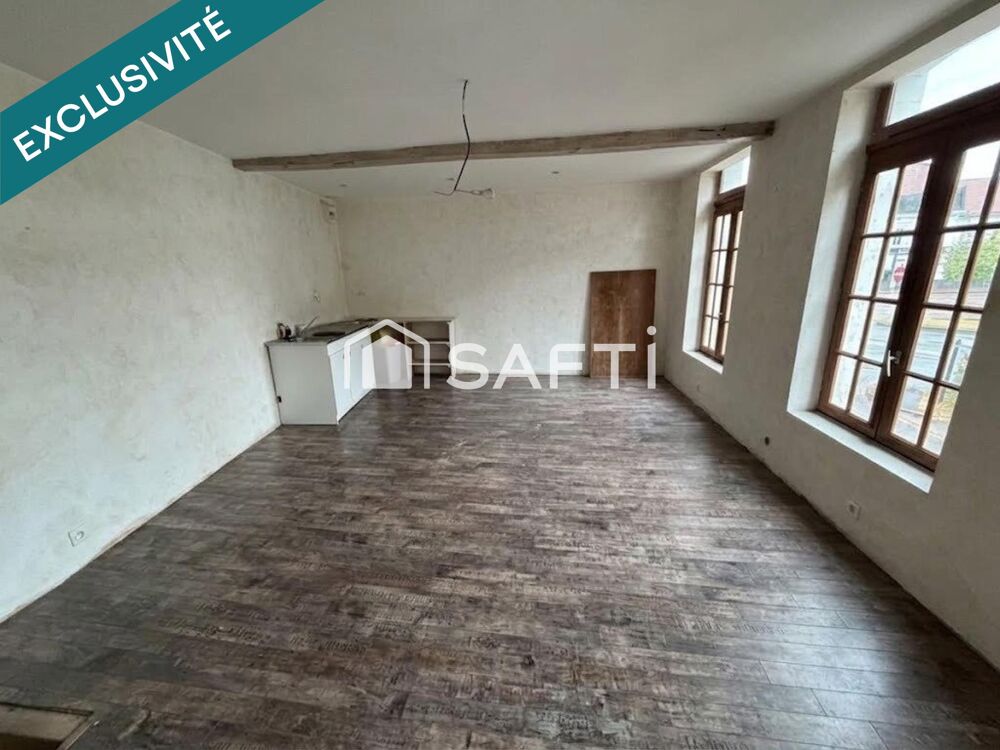 Vente Maison Maison 62 m² – 3 niveaux – À terminer de rénover – Idéal investisseur ou 1er achat ! Hesdin