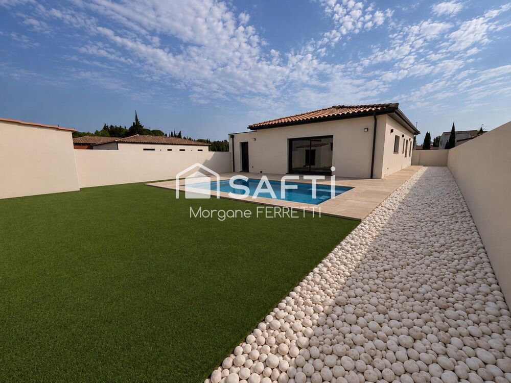 Vente Maison VILLA 95 M² AVEC GARAGE ET PISCINE SUR TERRAIN DE 414 M² Ferrals-les-corbieres