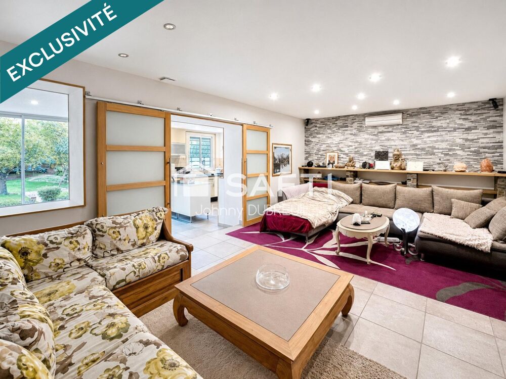 PIGNANS - APPARTEMENT DUPLEX T3 AVEC JARDIN DE 400M2, PISCINE HORS-SOL, ABRI JARDIN