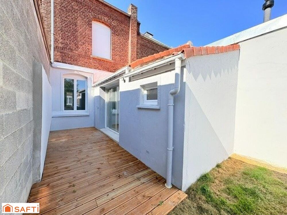 VALENCIENNES  Secteur Nungesser / Maison 3 chambres entièrement rénovée  Aucun travaux à prévoir