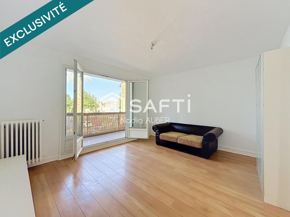 CHOISY-LE-ROI  3 PIÈCES RÉNOVÉ  GRAND BALCON  TRAVERSANT & LUMINEUX