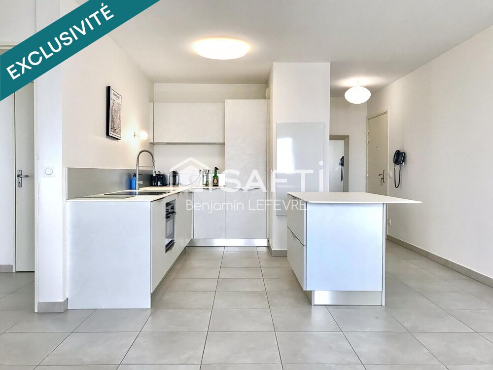 Vente Appartement ***RETOUR À LA VENTE*** T3 ÉTAT NEUF, PEU HABITÉ /  AVEC VUE MER / TERRASSE / STATIONNEMENT / Marseille 2