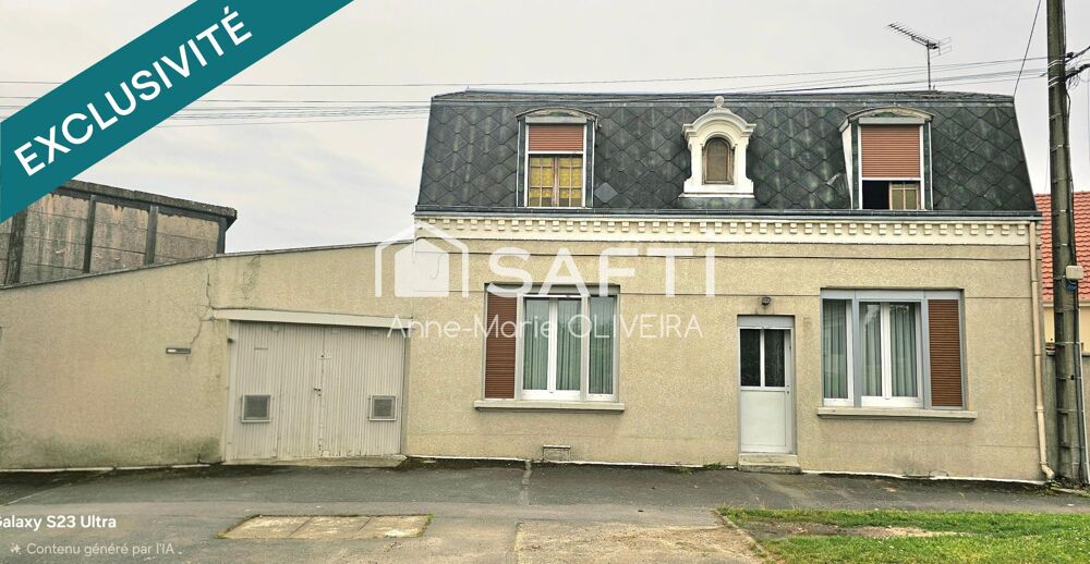 Ensemble immobilier : Maison de 140m2 avec garage, véranda + Maison contruction récente de 85m2 plain pied avec terrasse