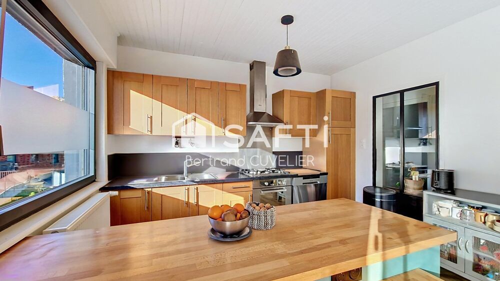 Vente Maison Maison individuelle - RDC professionnel et Étage habitation 3ch - local pro, jardin, hangar 90 m² Quesnoy-sur-deule