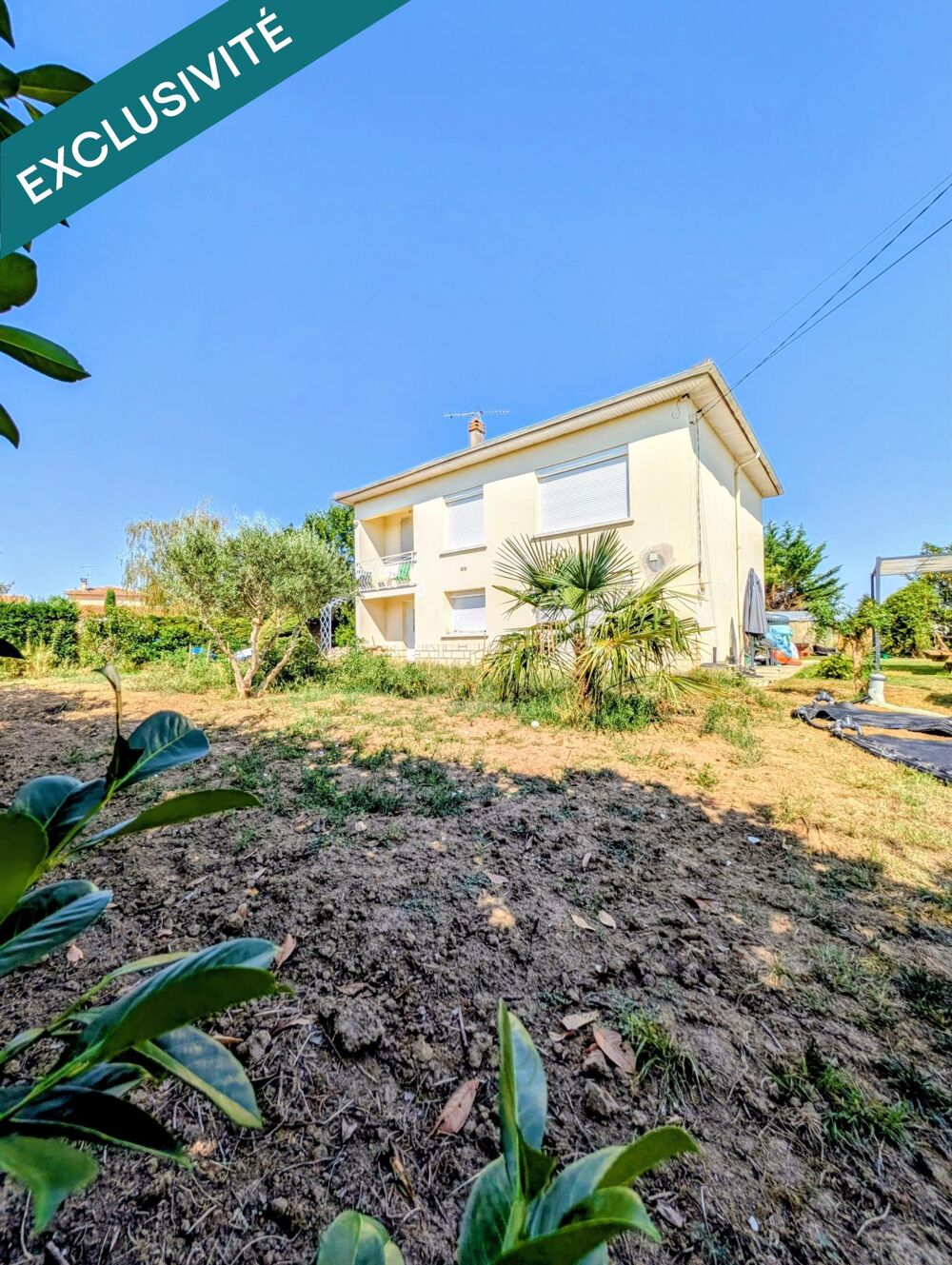 Maison 7 pièces  119 m² habitables  Terrain de 650 m²  Bias / Pujols