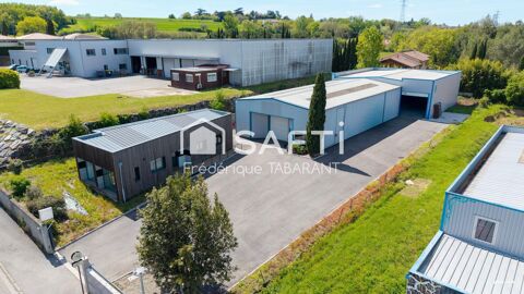 Entrep&ocirc;t avec bureaux ind&eacute;pendants - zone d'activit&eacute; dynamique 840000 31850 Mondouzil