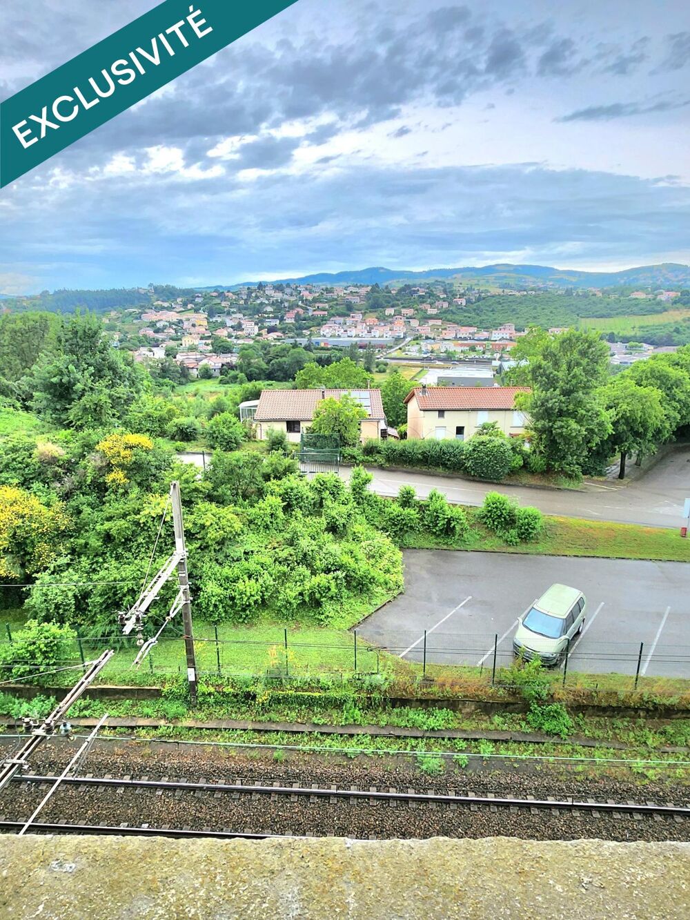 Vente Appartement GRAND T4 BALCON  COMBLE AMENAGEABLE  PARKING  GARAGE TERRAIN La grand-croix