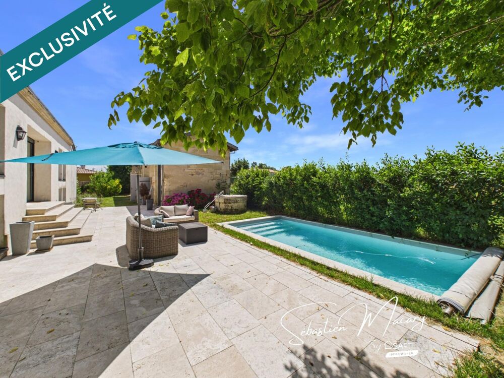 Vente Maison Maison en pierre avec piscine et dépendances Salleboeuf