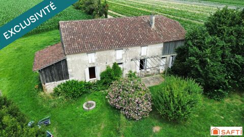   Maison de campagne 3 chambres, d�pendance sur terrain 3610m2 Maison - 4 pi�ce(s) - 132 m�
