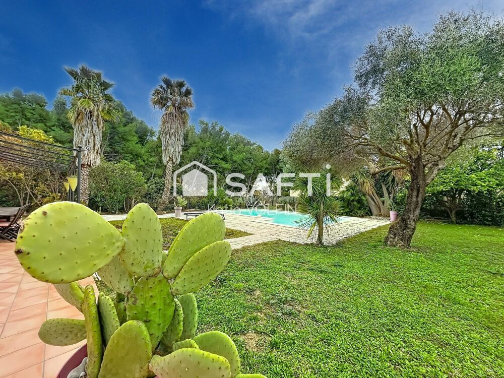 Vente Maison Villa 152m2 sur  un terrain plat de 1000 m2 avec piscine La ciotat