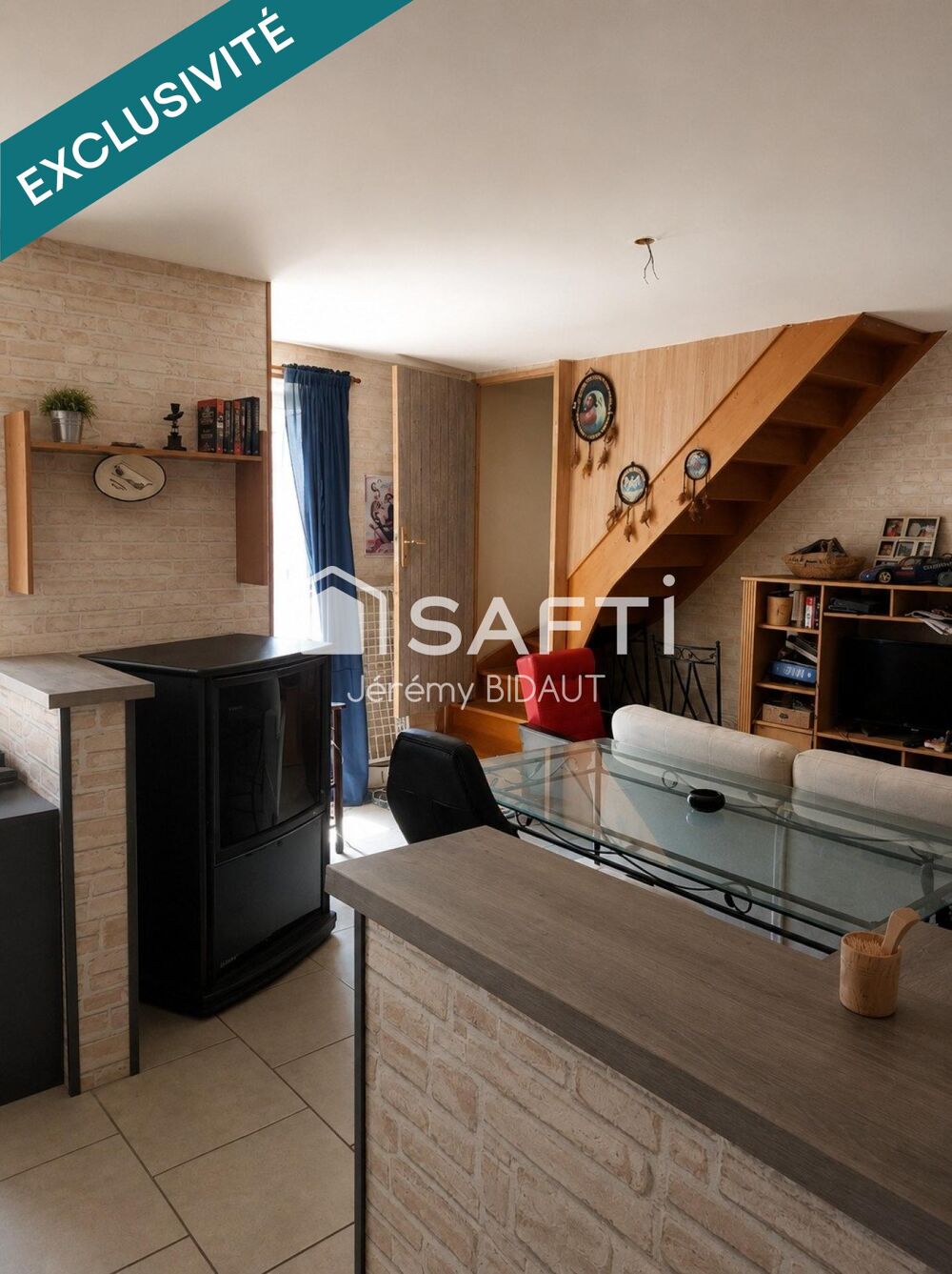 Maison mitoyenne actuellement louée