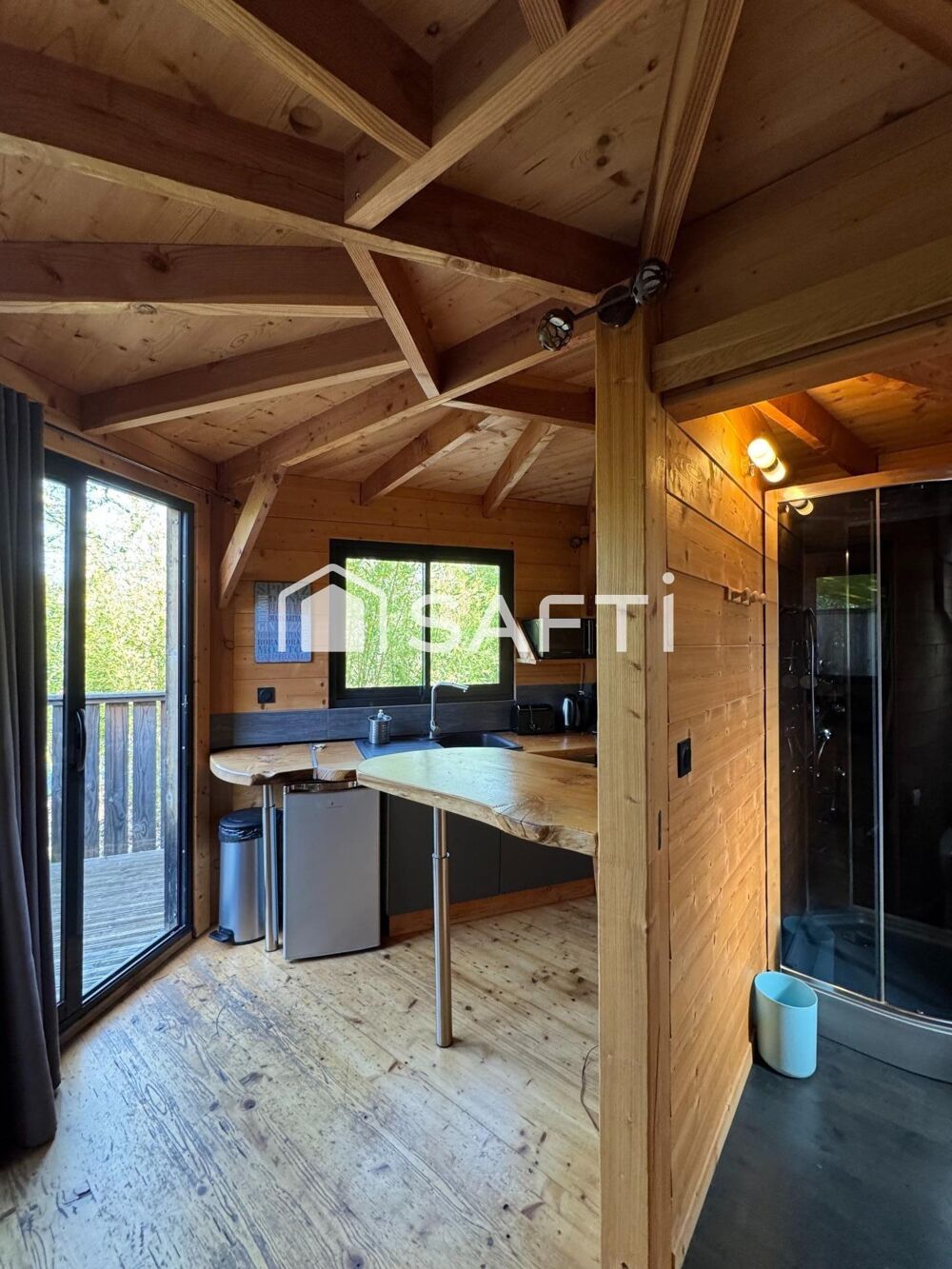 Vente Maison Lodge en bois en pleine nature Saint-alban-auriolles