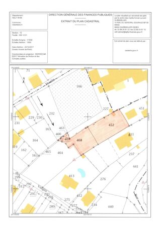  Terrain � vendre 1000 m�