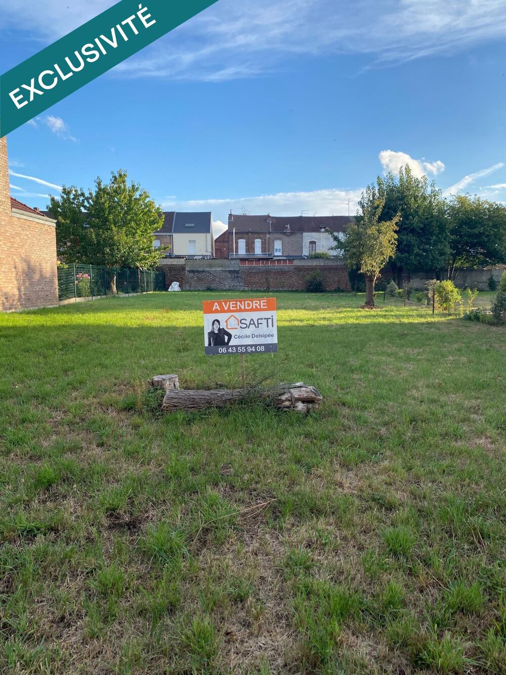 Vente Terrain TERRAIN CONSTRUCTIBLE 549M² Marly