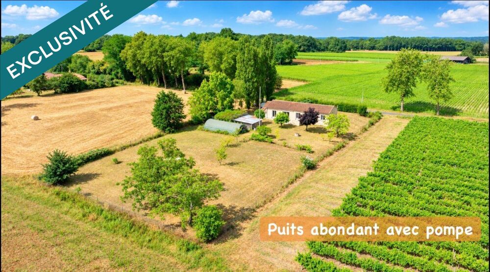 Vente Maison Maison Plain-Pieds sans vis à vis avec Puits Castelnau d'auzan labarrere