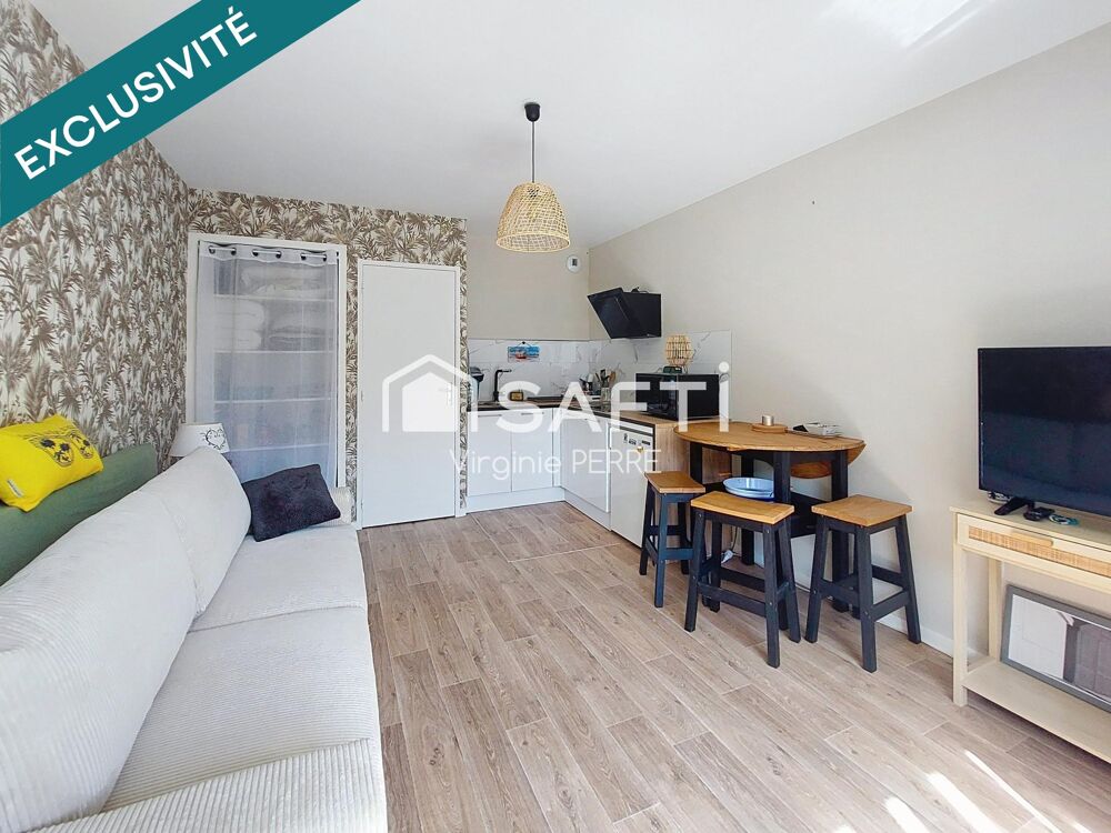 STUDIO AVEC BALCON, PARKING ET CAVE - 24M2 - SAINT- GEORGES-DE-DIDONNE (17110)