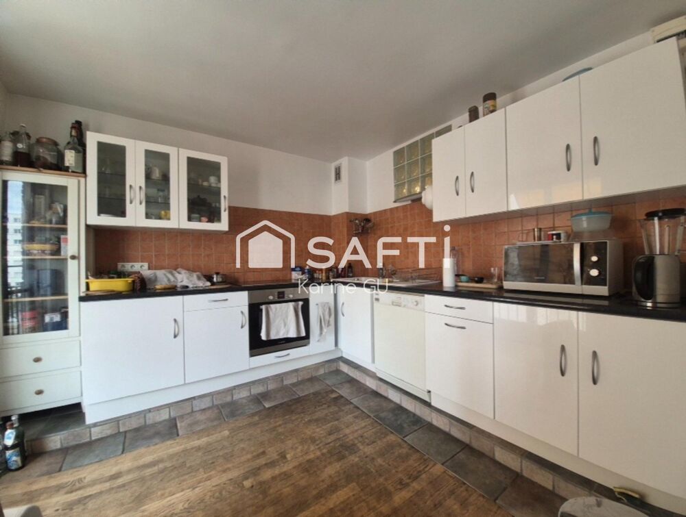 Vente Appartement Grand appartement familial lumineux en résidence calme - 4 ch- quartier maison blanche cité florale Paris 13