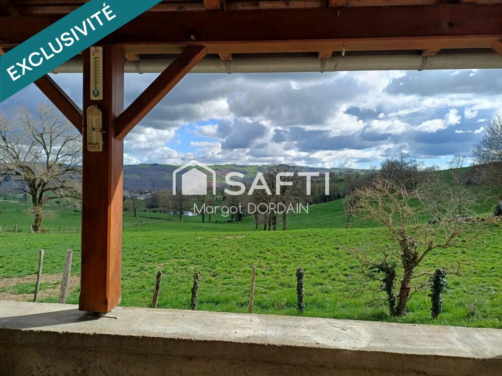 Vente Maison Située sur les hauteurs de Compolibat dans un petit hameau 5km de Lanuéjouls, 20mn de Villefranche de Rouergue et 40mn des porte Compolibat