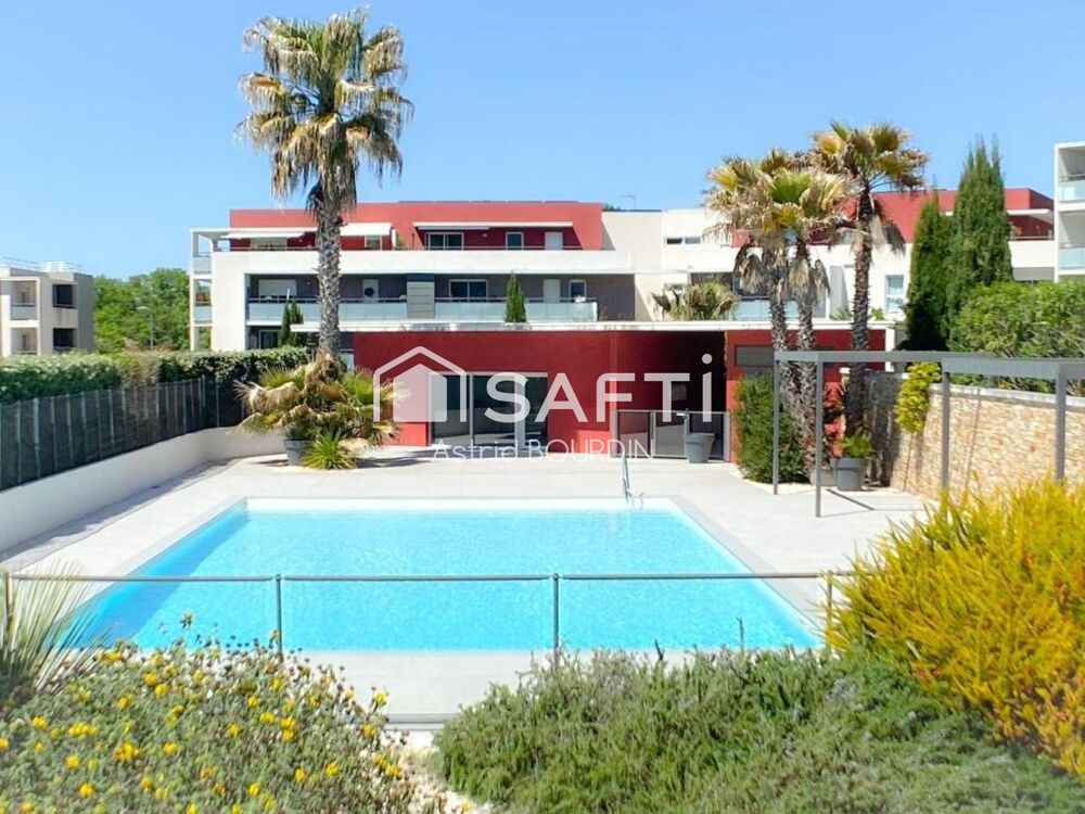 Vente Appartement Charmant F2 de 43 m² avec balcon, piscine et place de parking – Montferrier-sur-Lez Montferrier-sur-lez