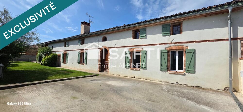 Maison Toulousaine rénovée avec jardin et piscine