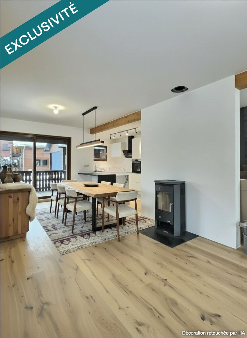Vente Maison Chalet d'exception face aux montagnes, rare à saisir Thollon-les-memises