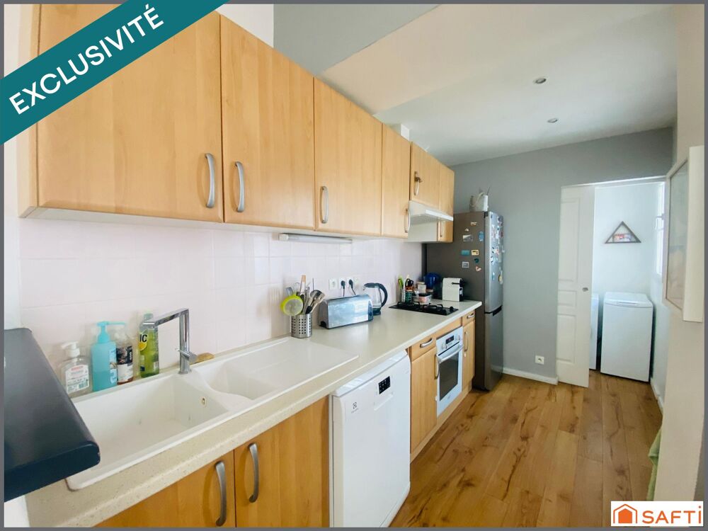 Vente Maison CHARMANTE ECHOPPE LUMINEUSE EN PARFAIT ETAT / 66m2 / DEUX CHAMBRES / GRANDE TERRASSE / CAVE / CLIM ! Bordeaux