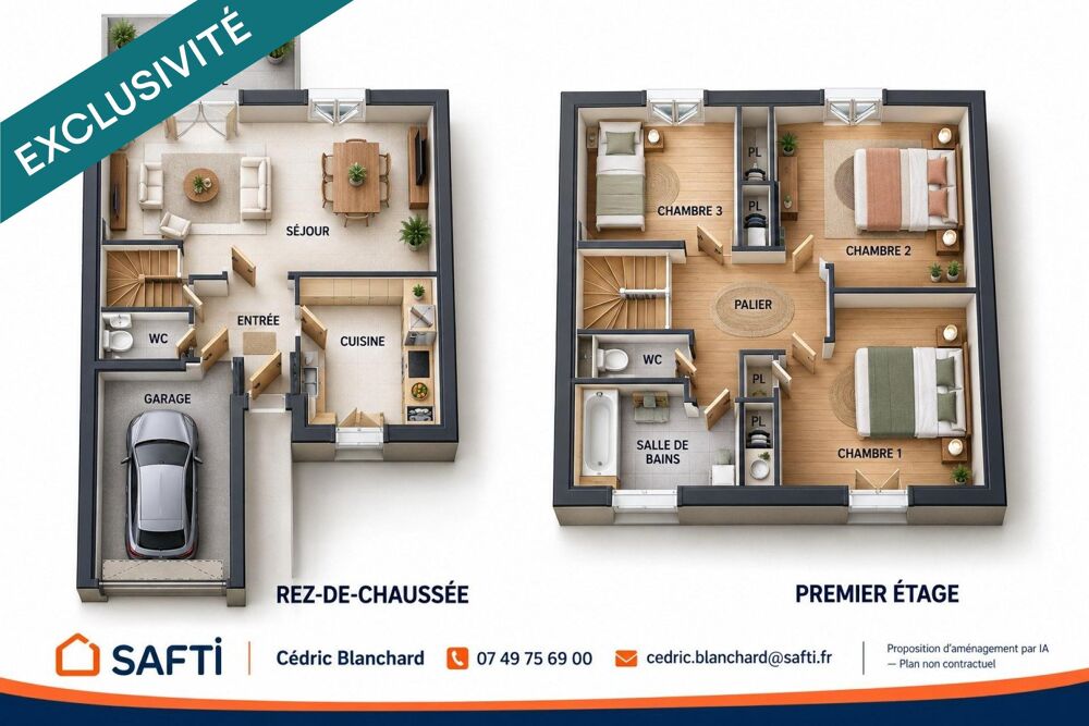 Vente Maison Maison 3 chambres avec jardin et garage – Saint-André-de-Cubzac Saint-andre-de-cubzac
