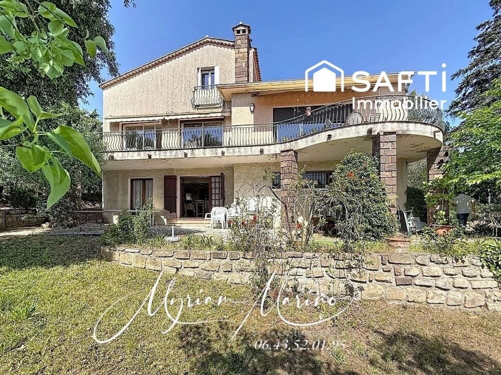 Vente Maison Saint-Aygulf – Villa 8 pièces de 172 m² avec vue mer, 5 chambres, double garage et terrain de 1 000 m² Saint-aygulf