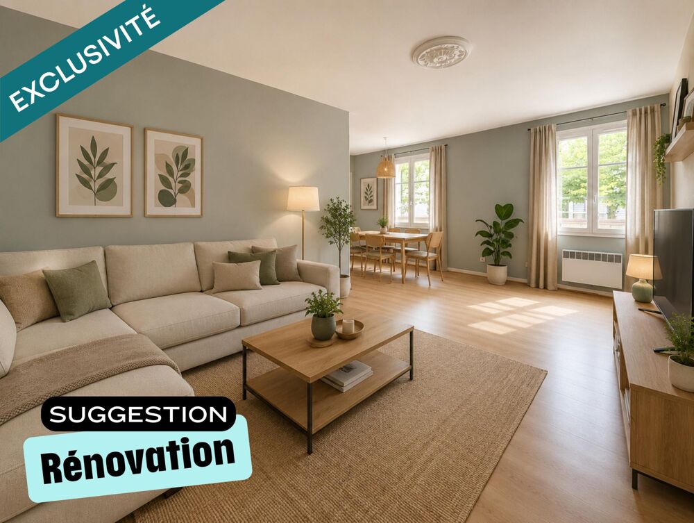 Vente Appartement 2 pièces à rénover, 1er étage, petite copropriété Carrieres-sous-poissy