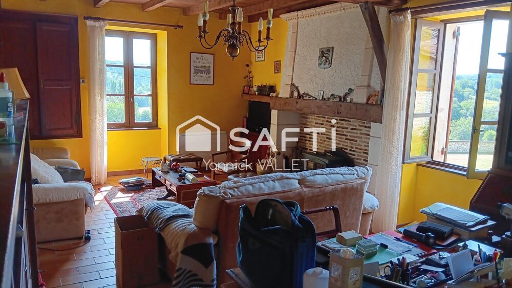 A vendre maison avec grange à Douchapt (24350)