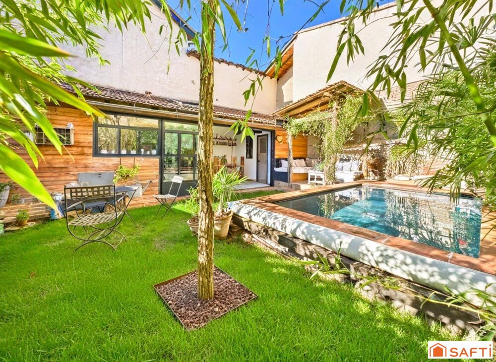 Vente Maison Magnifique Maison de Ville T6 195m2 avec Local professionnel, jardin et piscine!!! Labege