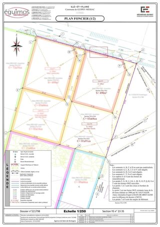Vente Terrain Terrains à bâtir – Guipry-Messac - Environnement calme Guipry-messac
