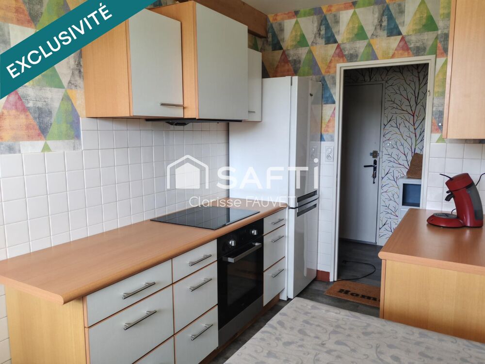 Joli T4 de 1966, 2 chambres, idéal primo accédants