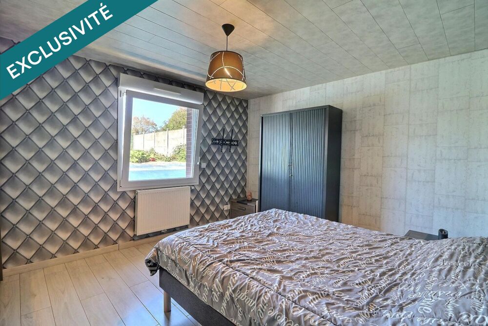 Vente Maison Pavillon de brique de 2013,de plain pied, 4 chambres, très économe, avec jardin clos. Le tout dans un village avec toutes les co Le quesnoy
