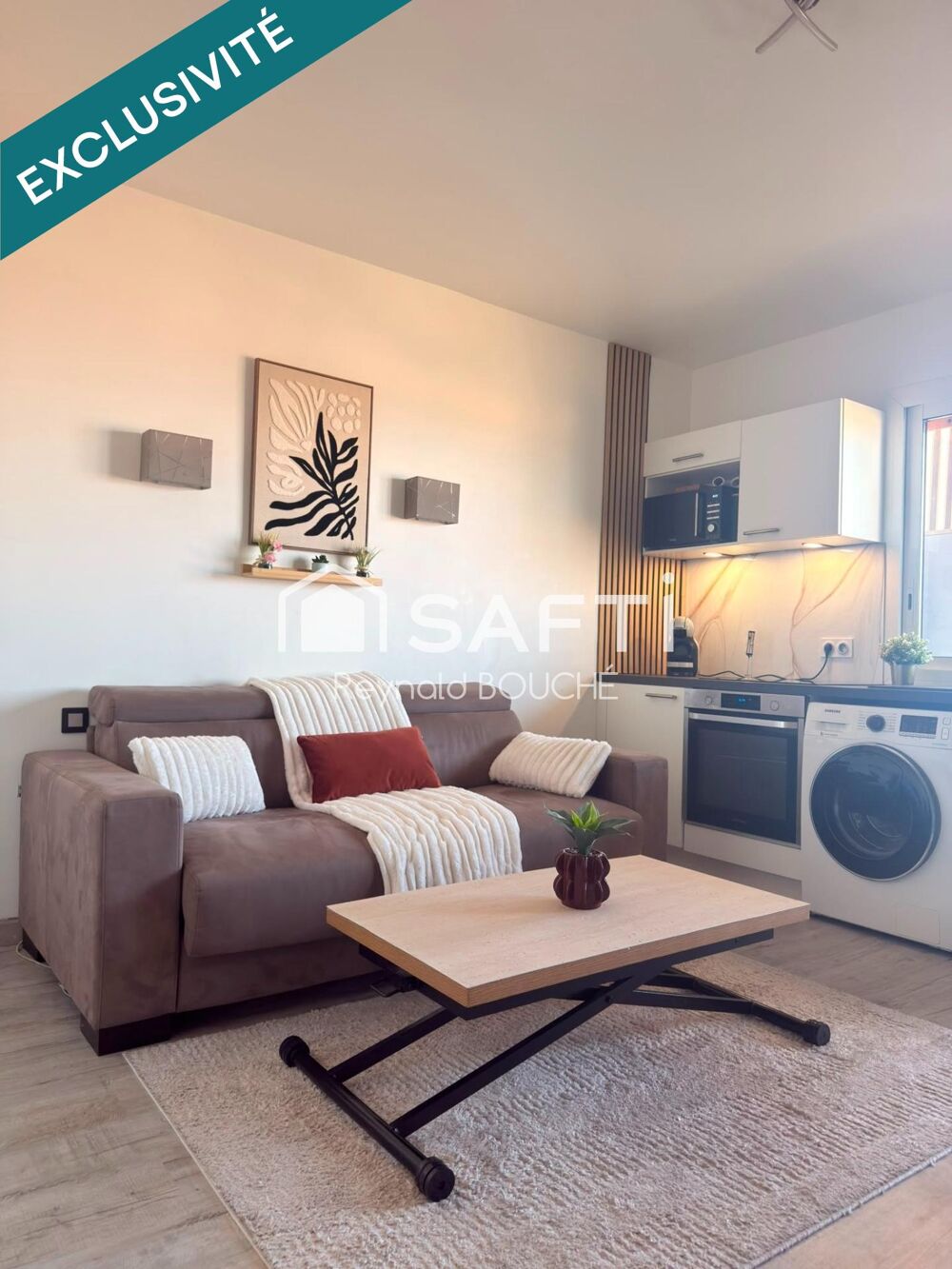 Vente Appartement Studio rénové avec balcon et vue mer Antibes