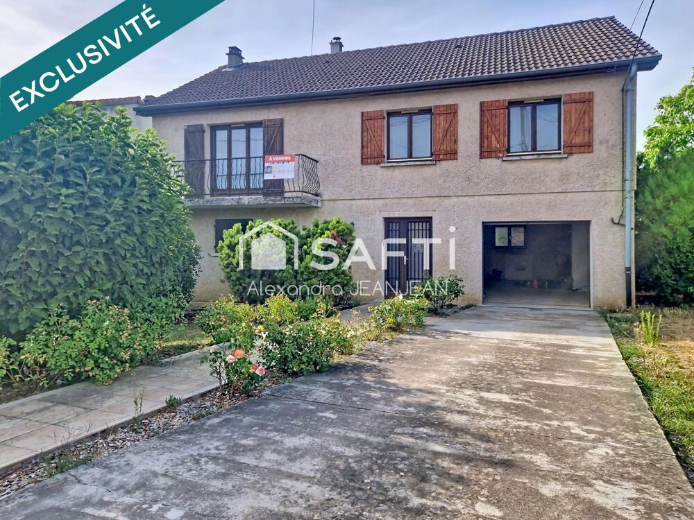Maison familiale avec 4 chambres et un grand jardin