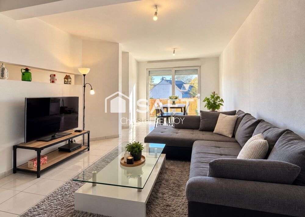 Location Appartement T3 de 60 m2 avec balcon à quelques minutes de la frontière allemande Merten