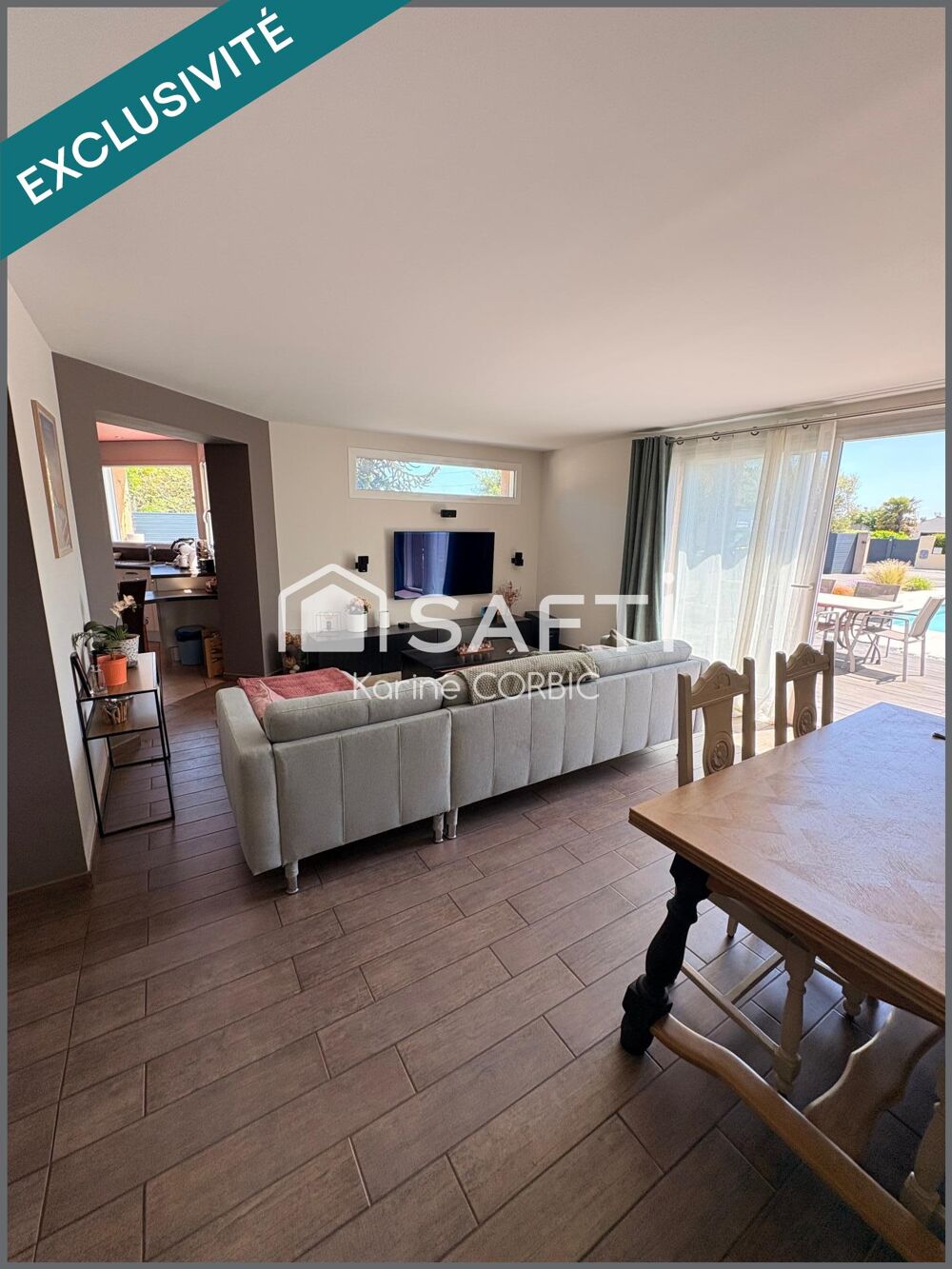 Maison familiale, 5 chambres, vie de PLAIN PIED
