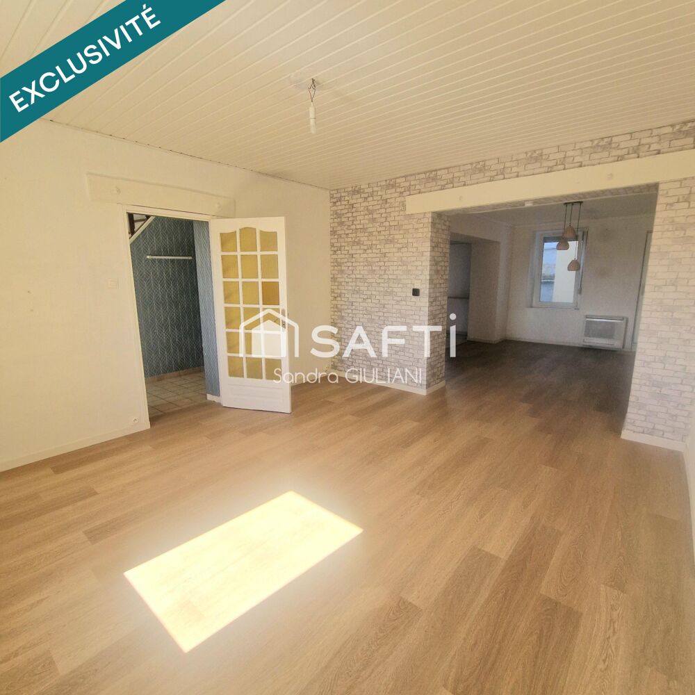 Maison avec 4 chambres, 2 terrasses et grand jardin !