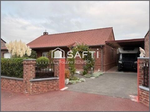   Charmante maison individuelle de plain-pied � Abscon ! Maison - 4 pi�ce(s) - 155 m�