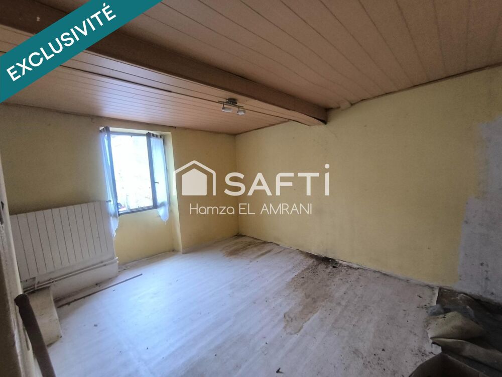 Maison de ville à rénover fort potentiel, beaux volumes, garage, terrasse, balcon