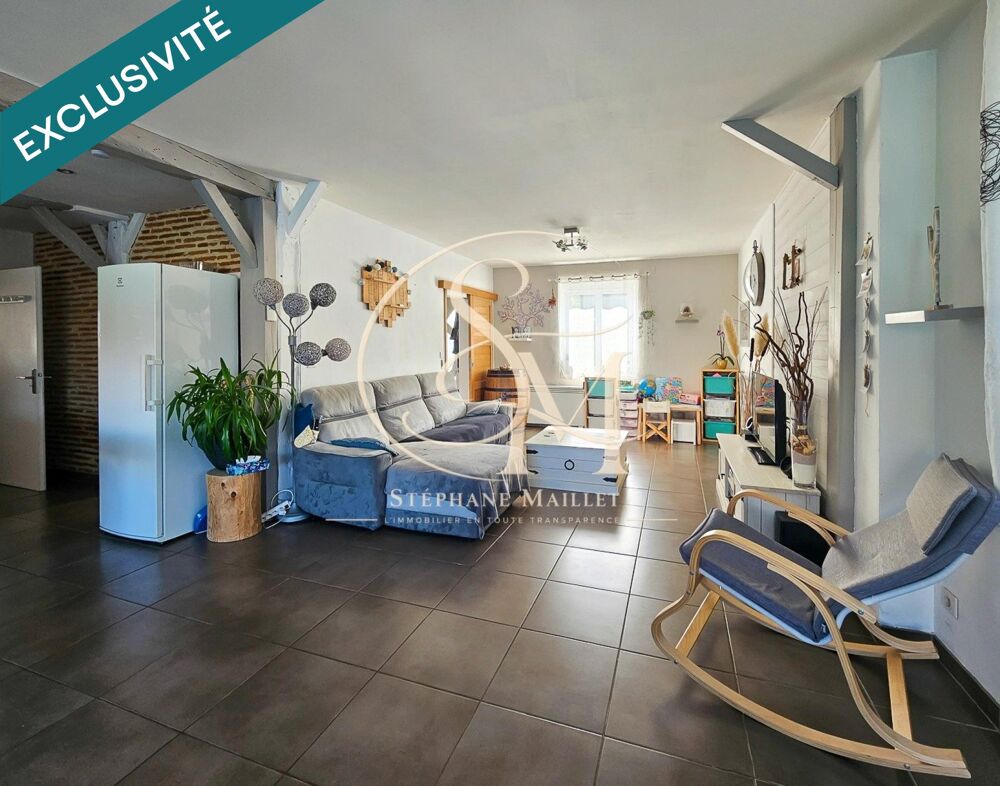 Maison rénovée avec piscine sans vis-à-vis