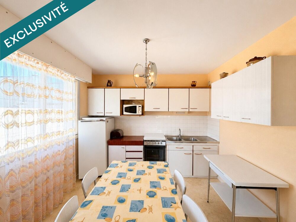 Vente Appartement Appartement Jullouville : plage et commerces à pied, 47 m2 Jullouville