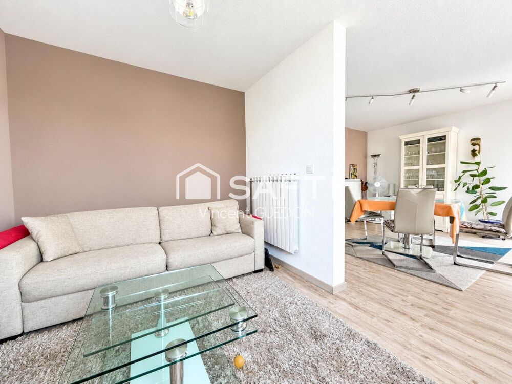 Appartement T4 rénové avec garage et cave